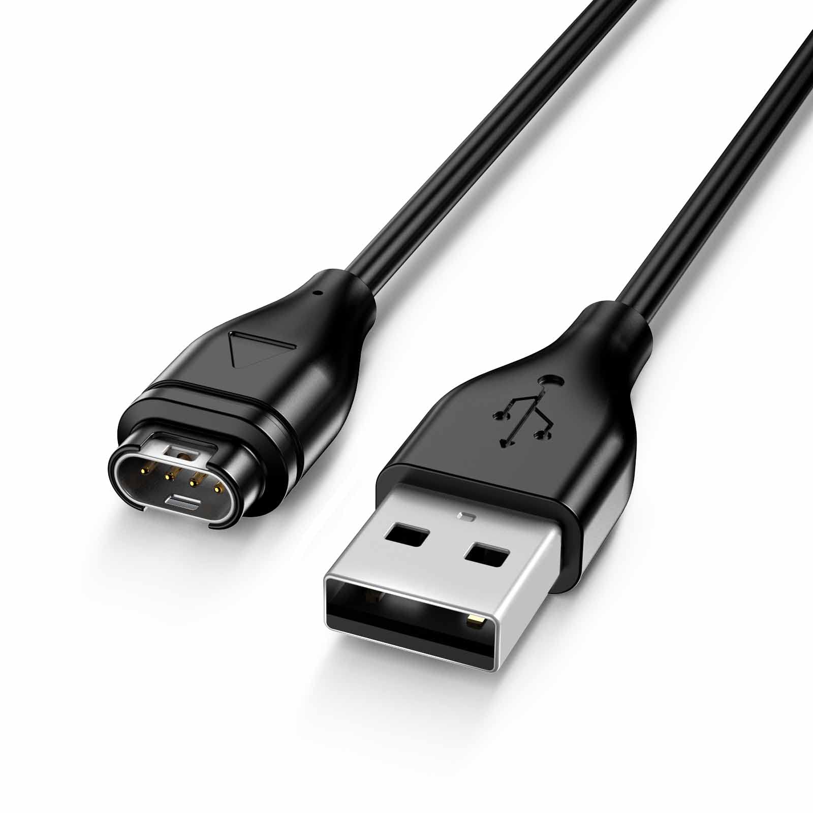 Meliya Charger Cable for Garmin Vivoactive 4 4S / Vivomove 3 3S, 100cm USB Charger for Garmin Vivomove Luxe/Style//Vivoactive 5 4 3