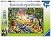 Ravensburger Evening at The Waterhole 300 Piece XXL Jigsaw Puzzle for Kids - 13073 - Every Piece is Unique, Pieces Fit Together Perfectly