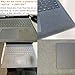 xisiciao Transparent Keyboard Palm Rest Protector for Microsoft Surface Laptop/Laptop 2 Pads/Wrist Rests,Protect Alcantara from Dirty/Stain 13.5 Inch Cover(US Layout)