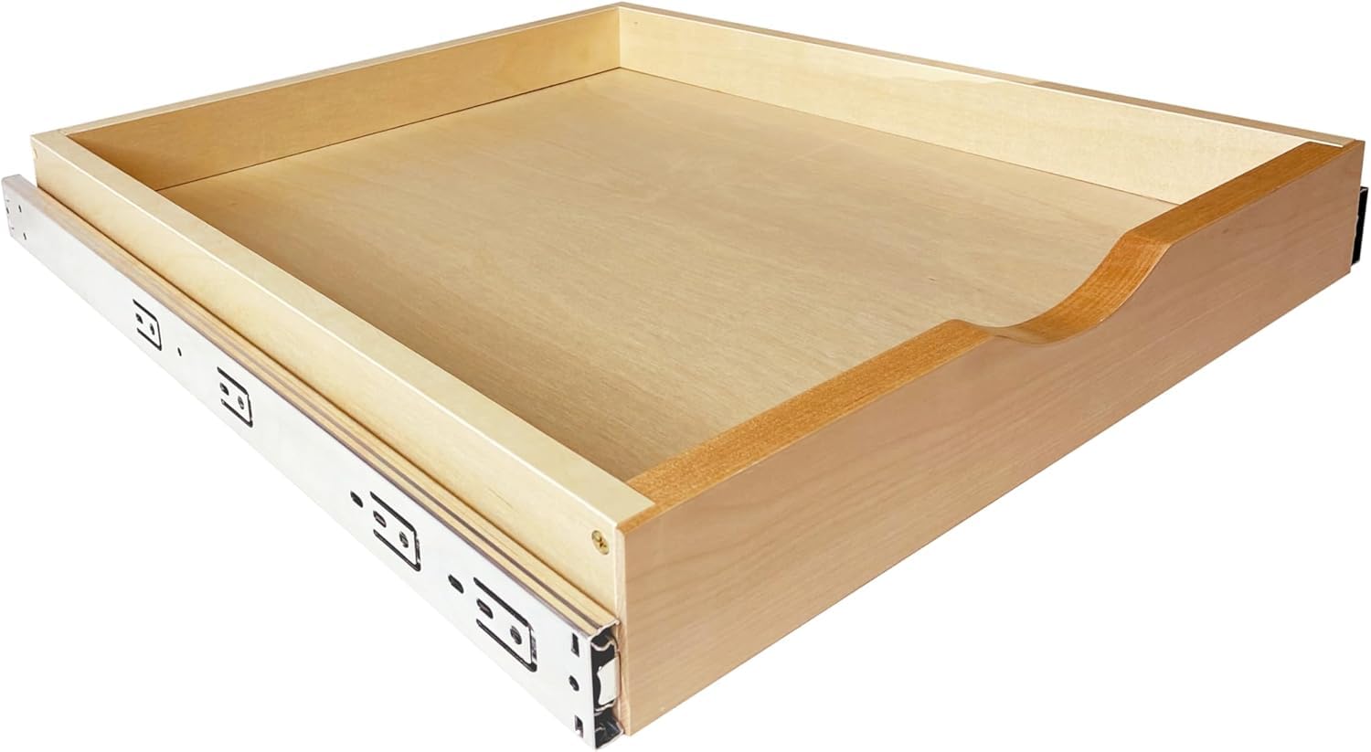 Photo 1 of Pull Out Drawers for Cabinet 30"W x 22"D x 3"H Wood Slide Out Cabinet Organizer and Storage Cabinet Kitchen Drawers Slide Out Shelves Pull Out Shelves in Kitchen Pantry Bathroom with Soft Close
