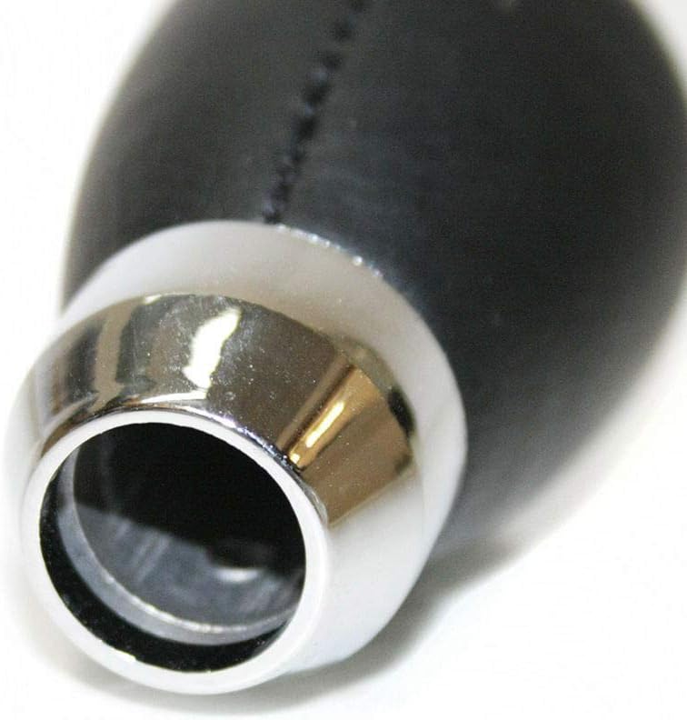 CarJoy Universal Gear Shift Knob Leather Stick Shifter Lever 5 Speed Manual Black - Image 5