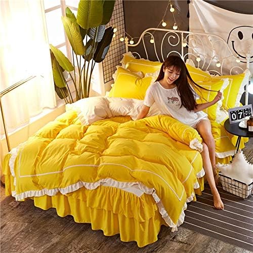 yellow cot bed duvet cover