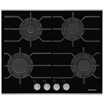 Miele Km3010 Built In Gas Hob Black Hob Plate Built In Gas Hob