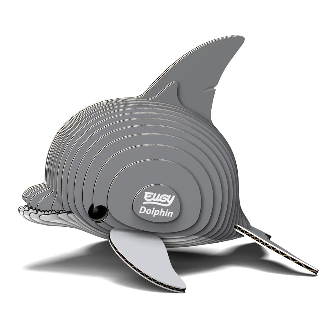 EUGY Dolphin Eco-Friendly 3D Paper Puzzle 021