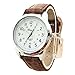 IEason,Elegant Analog Luxury Sports Leather Strap Quartz Mens Wrist Watch (G)