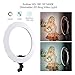 Andoer HD-18D 18 inch Studio Ring Light 55W 5600K Color Temperature Dimmable LED Video Light Lamp Built-in 252pcs SMD LEDs Digital Photographic Lighting CRI 95+