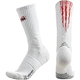 HideFxxx Basketball Socks for Men, Performance Cushioned Men's Athletic Crew Socks, Limited Edition