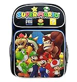 Backpack - Nintendo - Super Mario Group Black 16