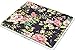 Smooffly Flowers Mouse Pad Custom,Red Rose Flower Pink Floral Print Mouse Pad 9.5 X 7.9 Inch (240mmX200mmX3mm)