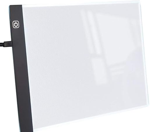 Caja de luz para dibujar accesorios LED mesa luminosa A4 caja de luz, placa de luz