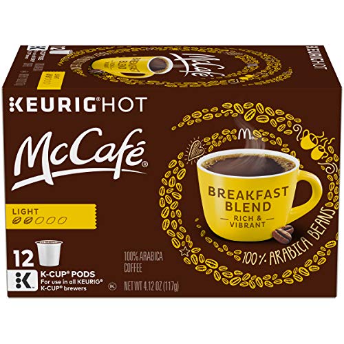 Photo 1 of McCafé Breakfast Blend Light Roast K-Cup Coffee Pods (12 Pods)
 EXP MAY 4 2025