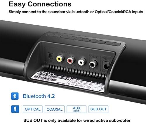 soundbar with sub out