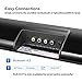 Sound Bar with Subwoofers, Saiyin Sound Bars for TV Ultra Slim 24” Wired & Wireless Bluetooth 5.0 Connection, 2.1 Channel TV Speakers Surround Sound Systemthumb 2