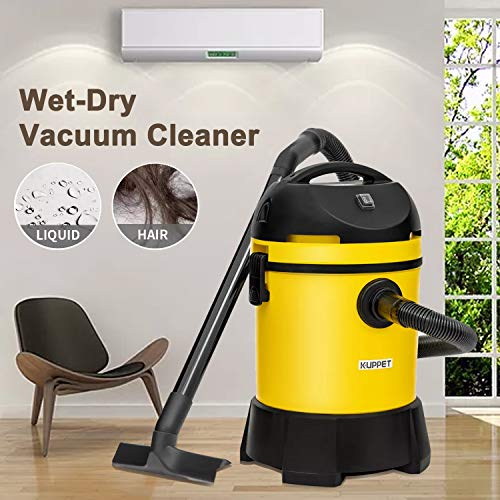 KUPPET Wet/Dry Vacuum Cleaner, Vac Pond/Home Dual Use, Portable Shop