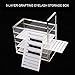 Acrylic Cosmetic Storage Makeup Organizer Clear Eyelash Storage Box Eyelashes Glue Pallet Holders 5 Layers Grafting Eyelash Extension Tool