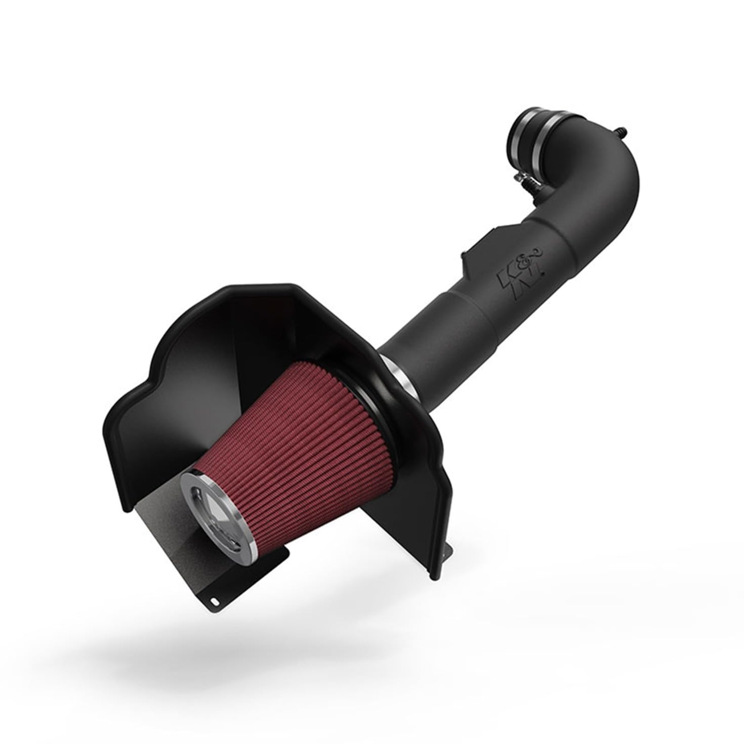 thumbnail image 2 of Cold Air Intake Kit + Heat Shield For Chevy GMC 5.3L 6.2L 2014-2020 – Red 2 of 6