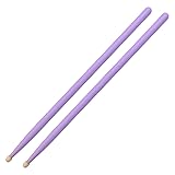 WANDIC Drum Sticks, 1 Pair Purple Percussion