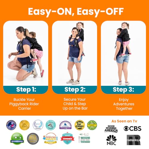 Piggyback Rider Toddler Carrier Backpack SCOUT Standing Child Carrier