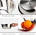 Set of 6 Mixing Bowls Stainless Steel Nesting and Convenient Storage for Meal prep, Salad, Cooking, Baking, Serving