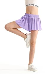 2 Packs Kids Shorts Black Purple with Pocket
