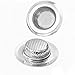 Kithchen Sink Strainer, 2 Pack Amsam Zp Stainless Steel Sink Strainer Stopper - Large Wide Rim 4.53