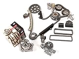 Evergreen TK8010WOP Chevrolet Suzuki H25A H27A V6 Timing Chain Kit with Oil Pump and Water Pump (with Gears)