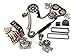 Evergreen TK8010WOP Chevrolet Suzuki H25A H27A V6 Timing Chain Kit with Oil Pump and Water Pump (with Gears)