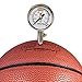 Firelong Accurate Ball Pressure Gauge Air Pressure Gauge Heavy Duty Metal Made,Test and Adjust The Pressure Analog Ball Pressure Gauge for Football Soccer Rugby Basketball Volleyball and Other Balls