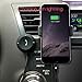 MiCar Bluetooth 4.2 Charging Car Kit, Hands-free Wireless Phone Call & Bluetooth Aux Receiver with Apple Lightning Cable, Nylon 3.5mm Aux Input Cable, Built-in Mic for Car Home Stereo System