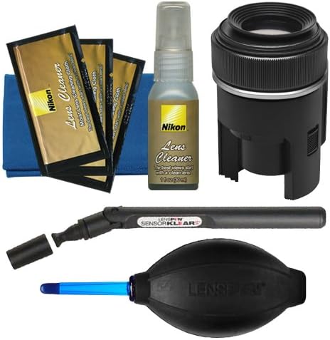 Nikon Lens and Digital SLR Camera Cleaning Kit with Cloth + Lenspen SensorKlear Loupe Cleaning Kit for D4S, D810, D800, D610, D7100, D7000, D5300, D5200, D3300, D3200