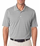 Adidas Men's ClimaLite Textured Solid Polo