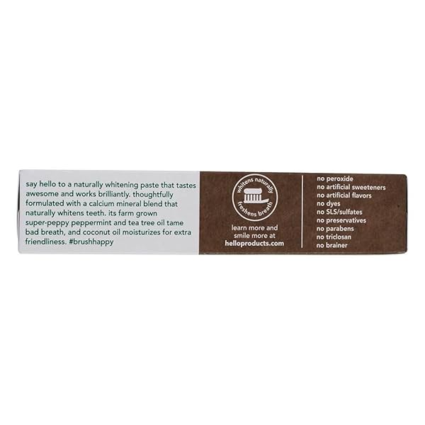 HELLO NATURALLY WHITENING 4.7OZ