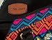 Women Large Shoulder Tote Bag Woven Canvas Casual Handbag Shopping Red Blue Hippie Unique Style