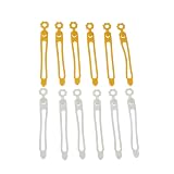 Vctitil Cable de datos de silicona para teléfono, enrollador de cable para auriculares, organizador de alambre de Storge para ratón, cargador de auriculares, clip de línea