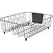 Rubbermaid 6032ARBLA Large Black Dish Drainer