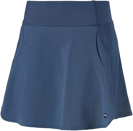 denim golf skort