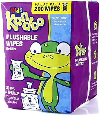 kandoo sensitive flushable wipes