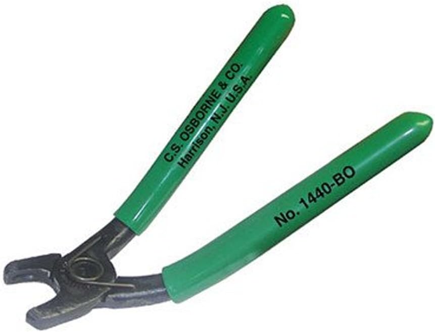CS Osborne 1440-BO Hog Ring Plier Open Spring - Upholstery Tool - Made in the USA