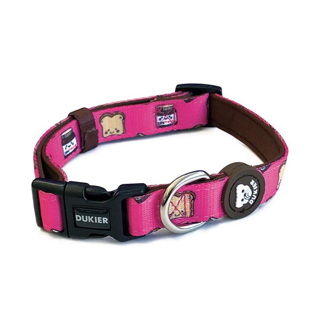 DUKIER - Dog Collar, Adjustable and Adjustable Dog Collar, Neoprene Pet Accessory, Sturdy, Dogtella Design, Size XS — image 1