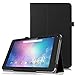 Fintie Folio Case for Dragon Touch V10 10-Inch Android Tablet, Slim Fit Premium PU Leather Stand Cover with Stylus Holder, Black