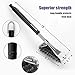 Safe BBQ Grill Brush with Scraper-18” Sturdy & Effective Grill Brush Cleaning Each Corner, 100% Rust Resistant Stainless Steel Grill Cleaner without Bristle Residue,BBQ Accessories for Father As Gifts