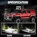 Side Shooter LED Light Bar, Auto Power Plus 15'' 250W Quad Row Off Road Led Bar Driving Lights Spot Flood Combo Fog Lights Waterproof Led Work Lights for Trucks ATV Motorcycle Boat