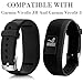 Band for Garmin Vivofit 3/JR/JR.2, Soft Silicon Bracelet Strap Replacement Bands for Garmin Vivofit JR/Vivofit JR.2/Vivofit 3(No Tracker)