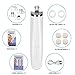 MEINAIER Blackhead Remover Tool Pore Vacuum Comedone Extractor Acne Comedo Suction Microdermabrasion Exfoliating Machine Rechargeable White Set