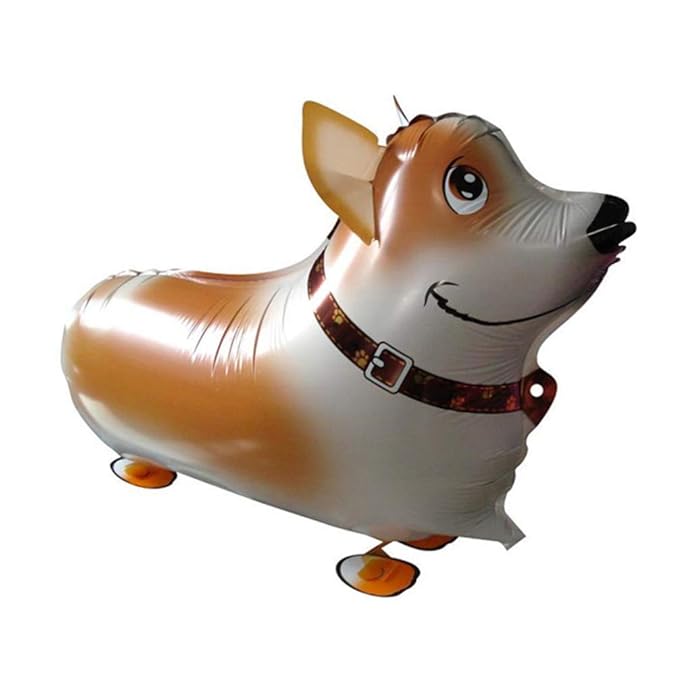 Toyvian 14pcs Inflatable Dog Balloon Walking Animal Balloons Dog Pet