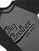 Gift for Big Brother 2020 Sibling Boys 3/4 Sleeve Raglan Toddler Shirt