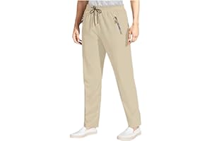 Stretch Active Pants for Women Over 50, Women's Ultra Stretch Ice Silk Comfort Casual Pants