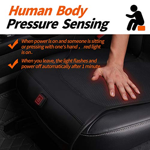 KINGLETING Heated Seat Cushion with PressureSensitive Switch, 3 Heat