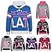 Kids Girls Tracksuit LOS ANGELES LA7 Print Hoodie & Bottom Jog Suit 7-13 Years