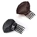 2pcs Hair Styler Volume Bouffant Beehive Shaper Bumpits Bump Foam Hair Styler Clip Stick Comb Insert Tool